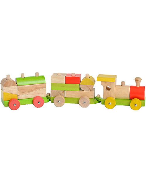 train with blocks